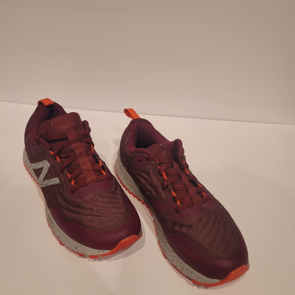 NEW BALANCE Shoes NITREL V3 Womens Size 7 Red Trail Running Sneaker WTNTRLS3